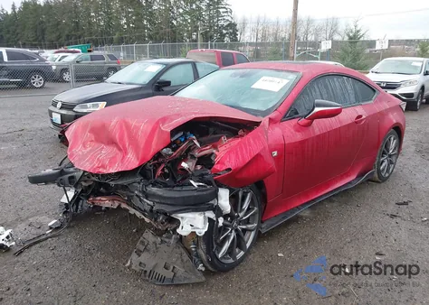 2021 Lexus Rc 350 z USA, uszkodzony, nr VIN JTHSZ5DC4M5010618